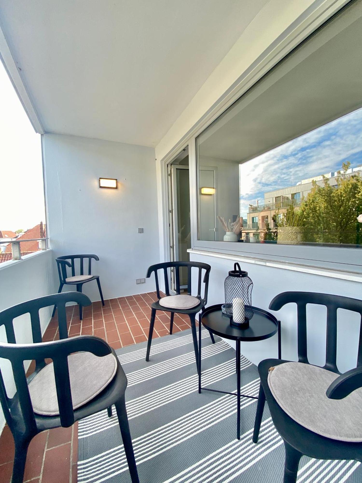 Micasa Ol - Modernes Apartment In City Bestlage - Kueche - Wlan - Balkon - Fugenloses Bad Oldenburg Esterno foto