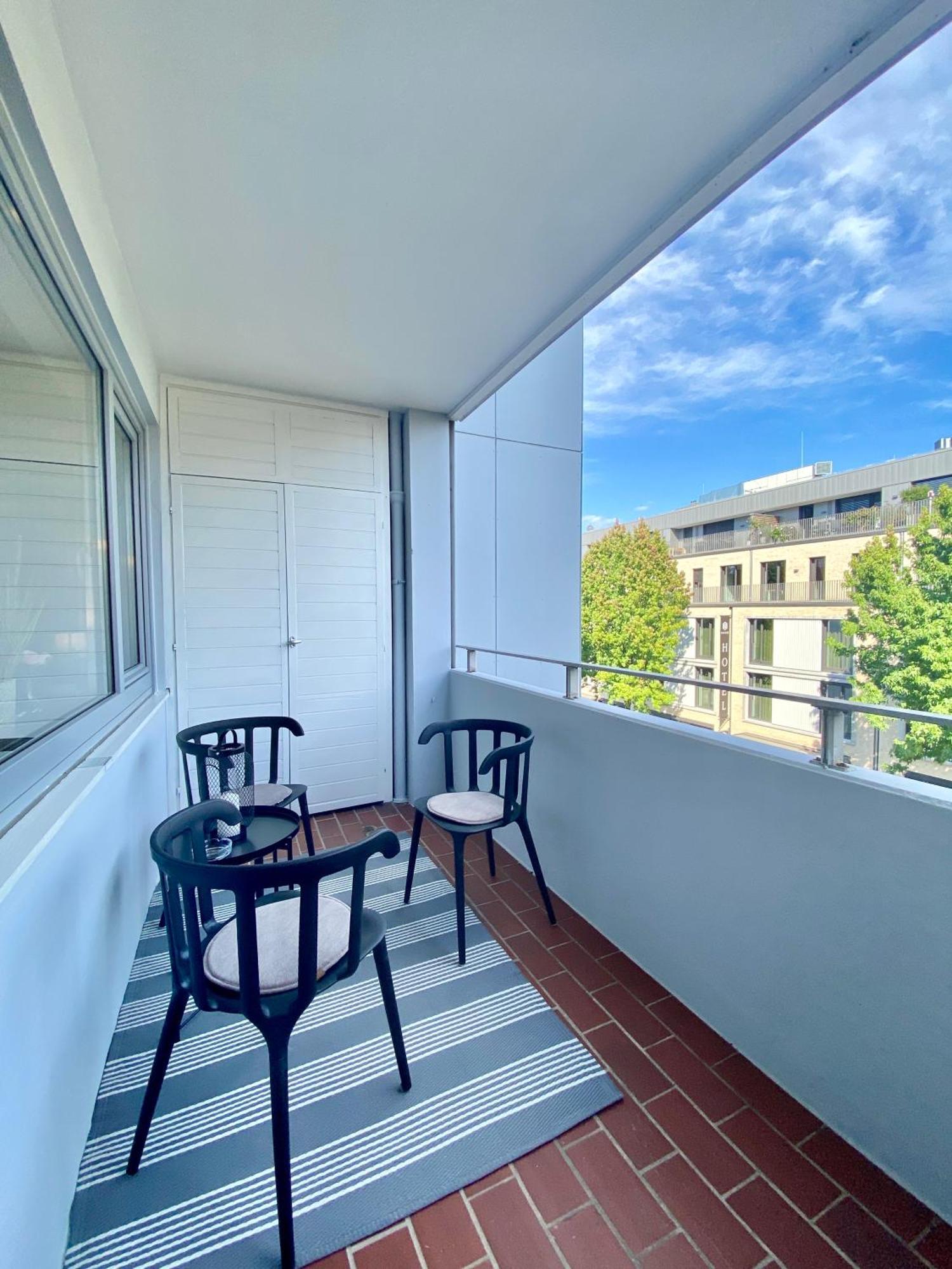 Micasa Ol - Modernes Apartment In City Bestlage - Kueche - Wlan - Balkon - Fugenloses Bad Oldenburg Esterno foto