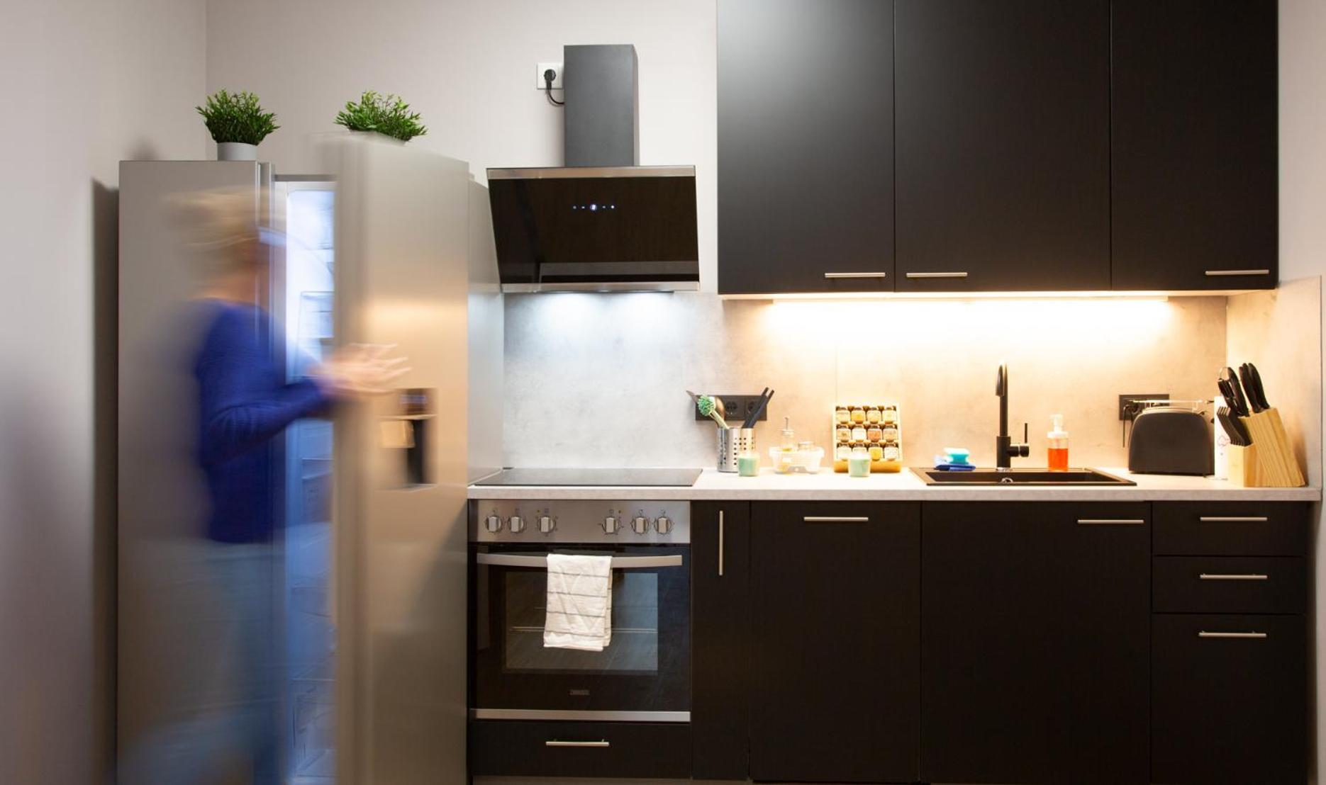 Micasa Ol - Modernes Apartment In City Bestlage - Kueche - Wlan - Balkon - Fugenloses Bad Oldenburg Esterno foto